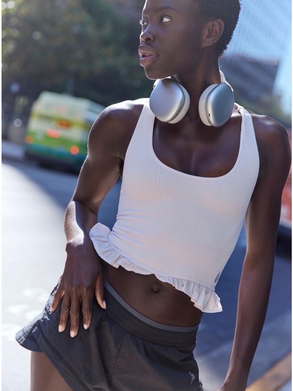 Free People Martina Cami White